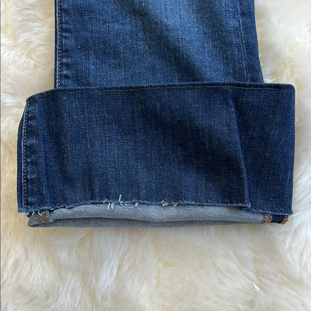 J Brand Size 25 Blue Flare Wide Leg Jeans - Picture 9 of 9
